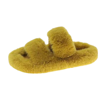 Faux Fur Slippers
