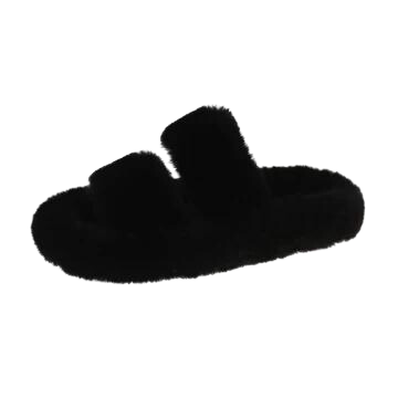 Faux Fur Slippers