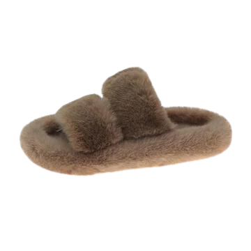 Faux Fur Slippers