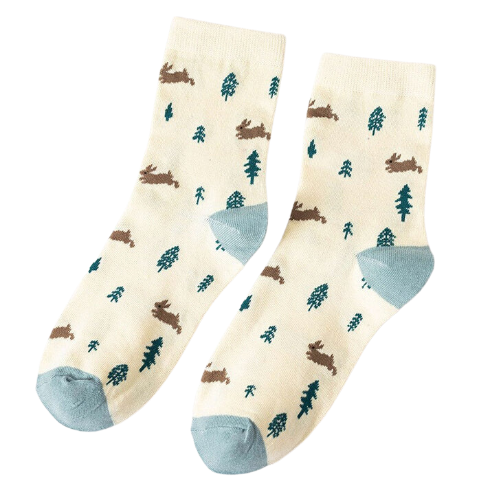 Fluffy Bear Socks
