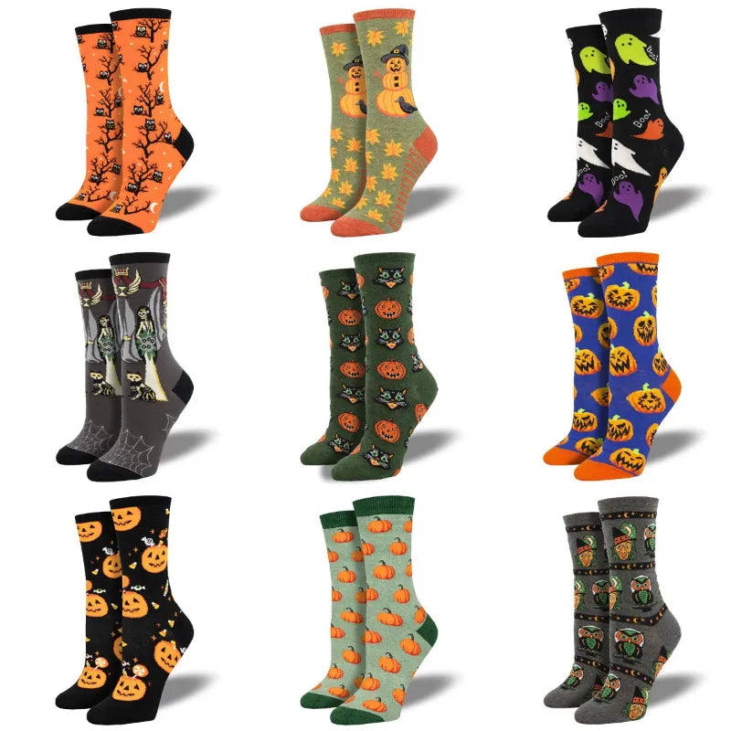 Pumpkin Socks