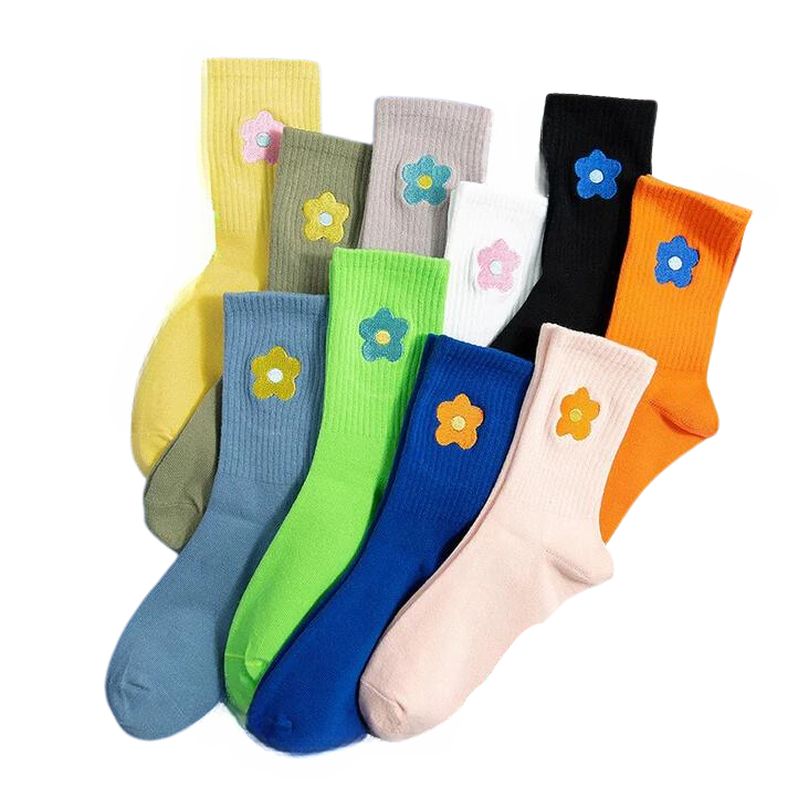 Sun Flower Socks
