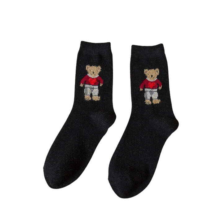 Winter Bear Socks