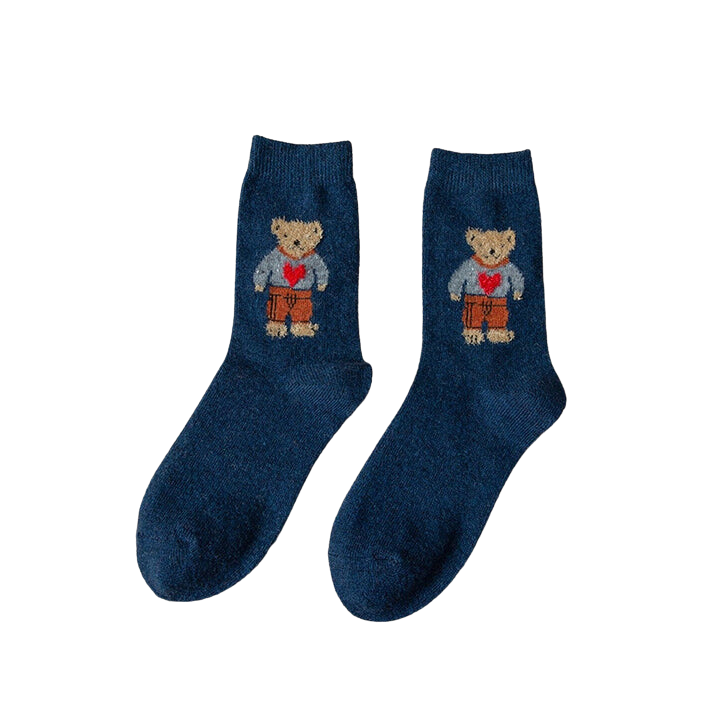 Winter Bear Socks