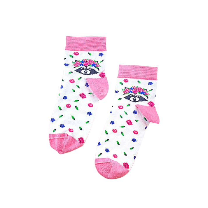 Sweet Raccoon Socks