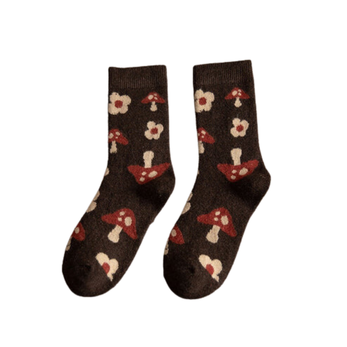 Mushroom Socks