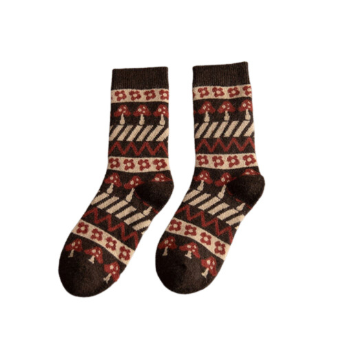 Mushroom Socks