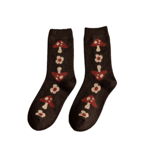 Mushroom Socks