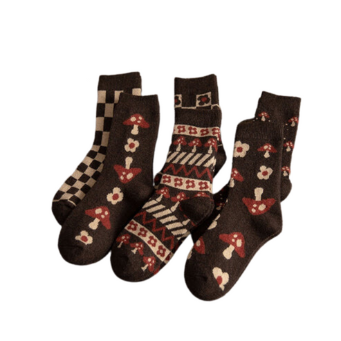 Mushroom Socks