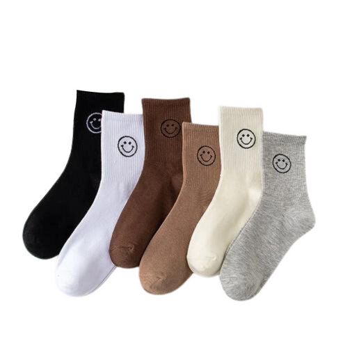 Smile Neutral Socks