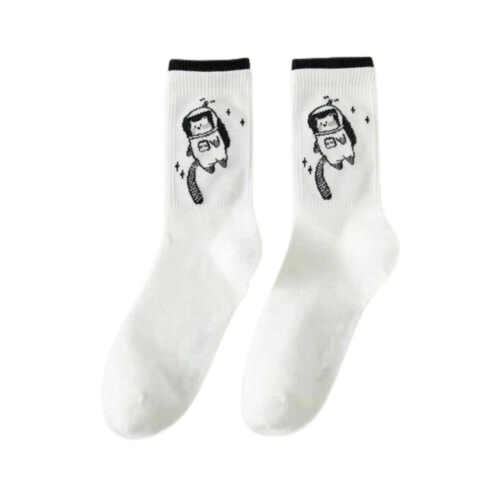 Space Cat Socks