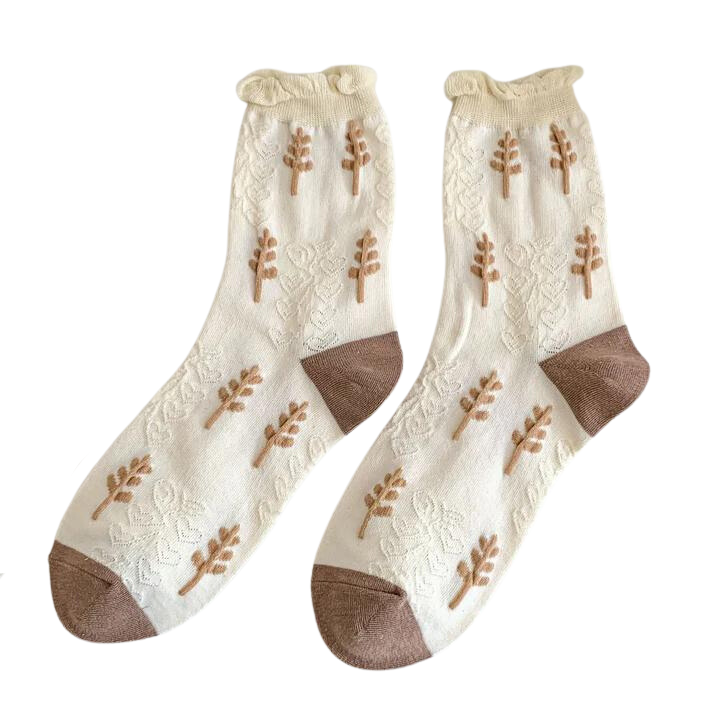 Mistletoe Socks