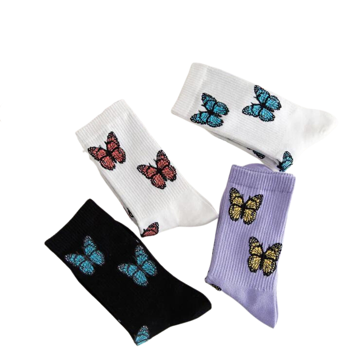 Butterfly Soar Socks