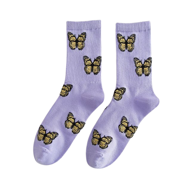 Butterfly Soar Socks