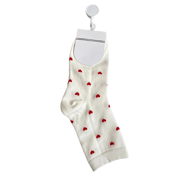 Multi Heart Socks