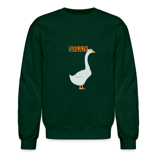 Silly Goose Sweatshirt - forest green