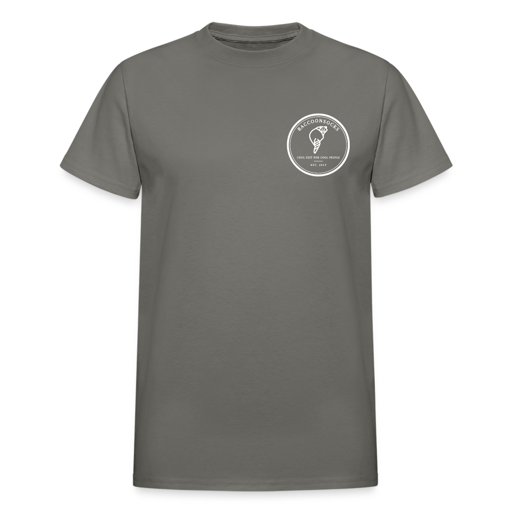 Raccoonsocks Cool Shit Shirt - charcoal