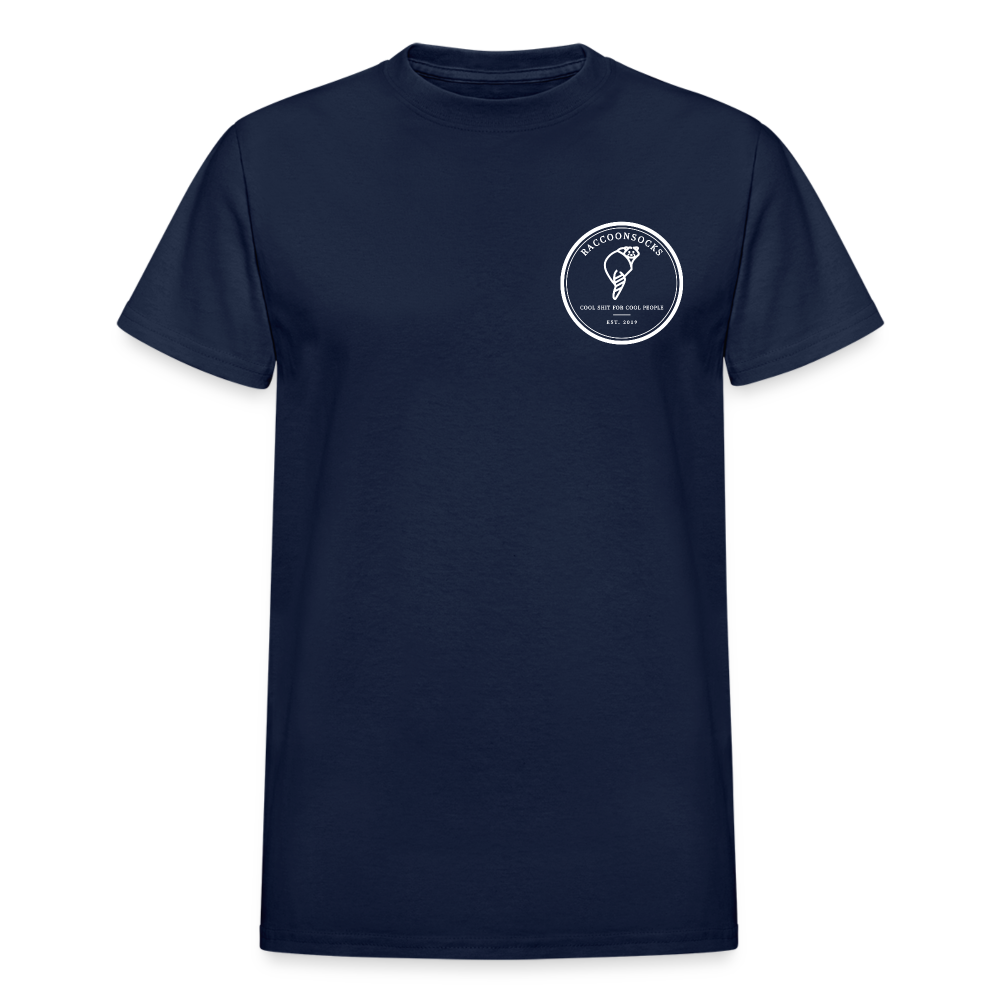 Raccoonsocks Cool Shit Shirt - navy
