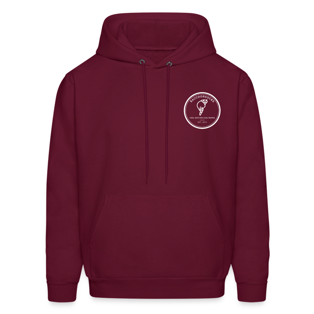 Raccoonsocks Men's Sweatshirt - burgundy