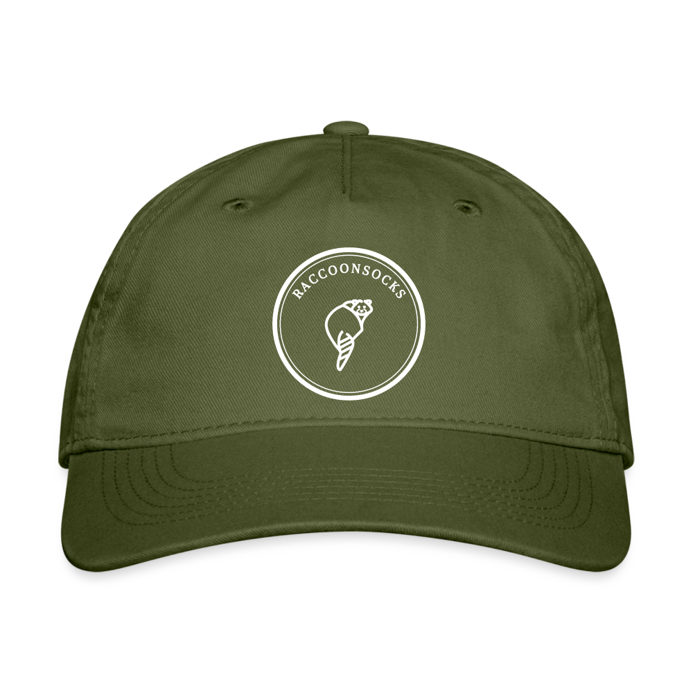 Raccoonsocks Baseball Cap - olive green