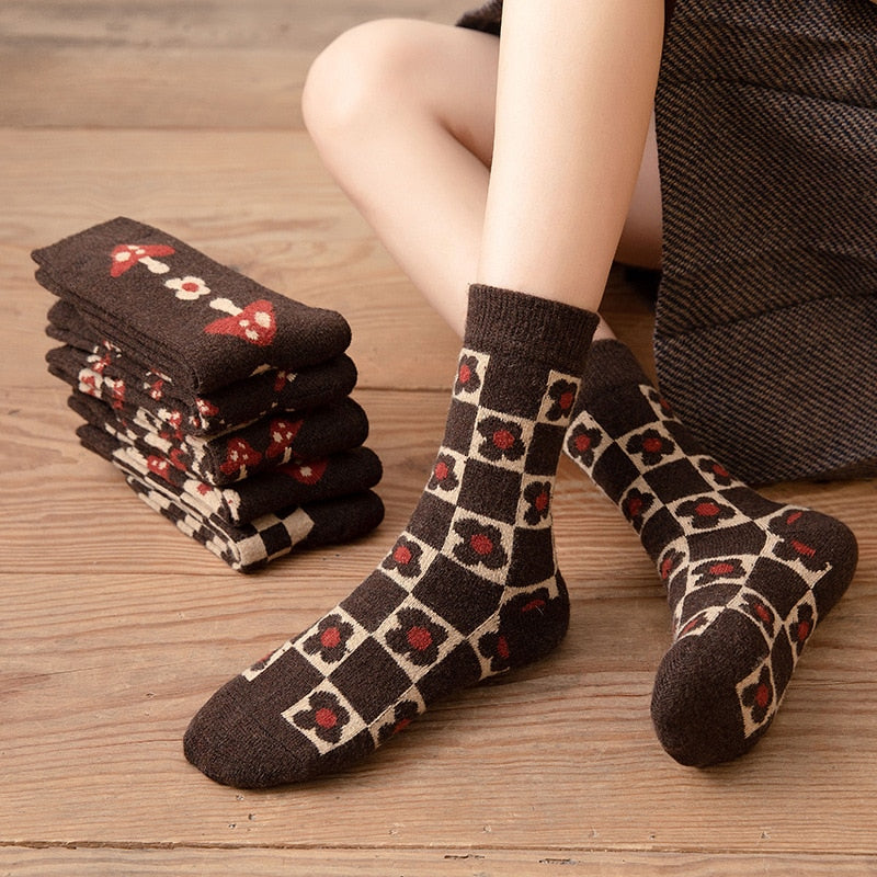 Mushroom Socks