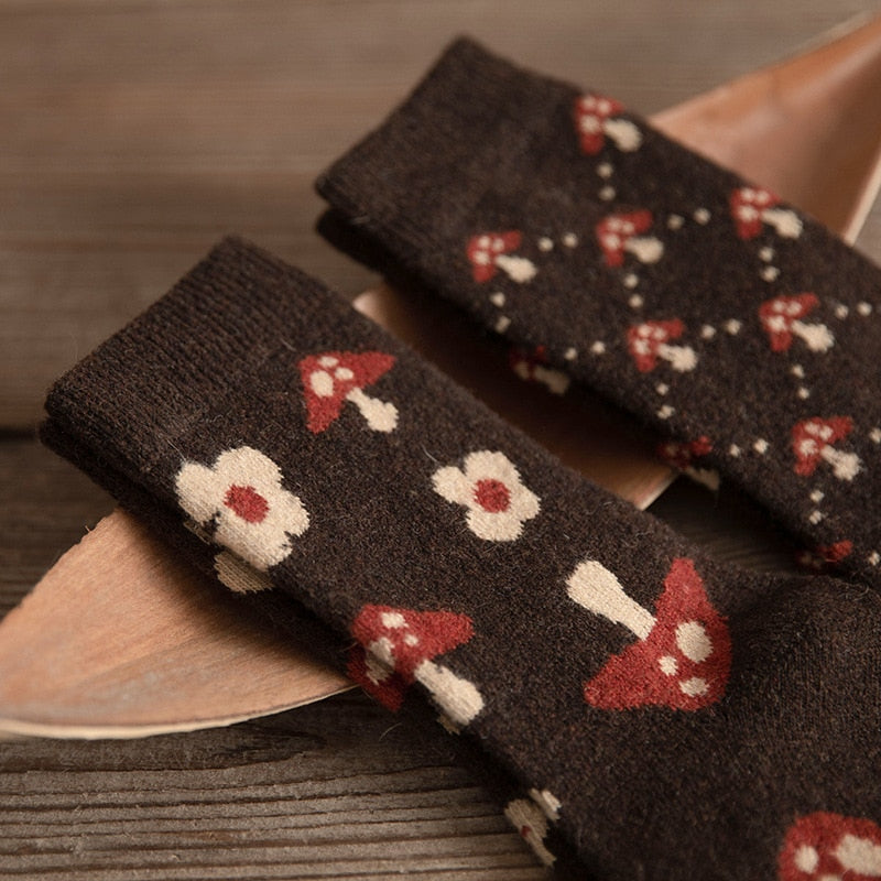 Mushroom Socks