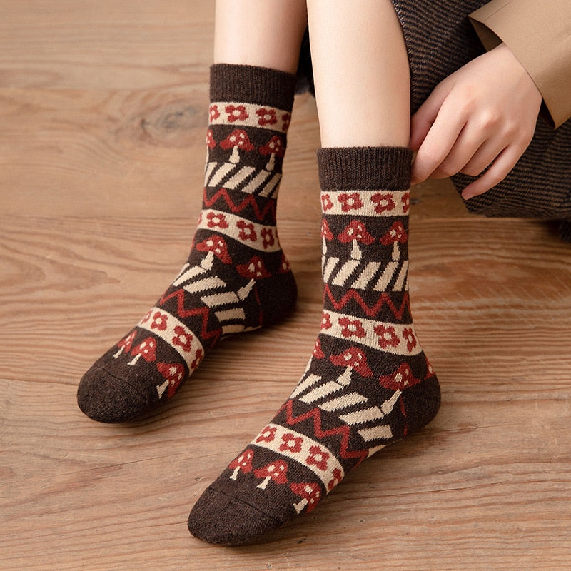 Mushroom Socks