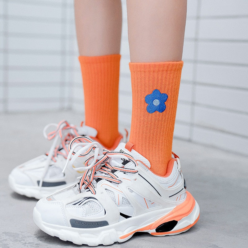 Sun Flower Socks