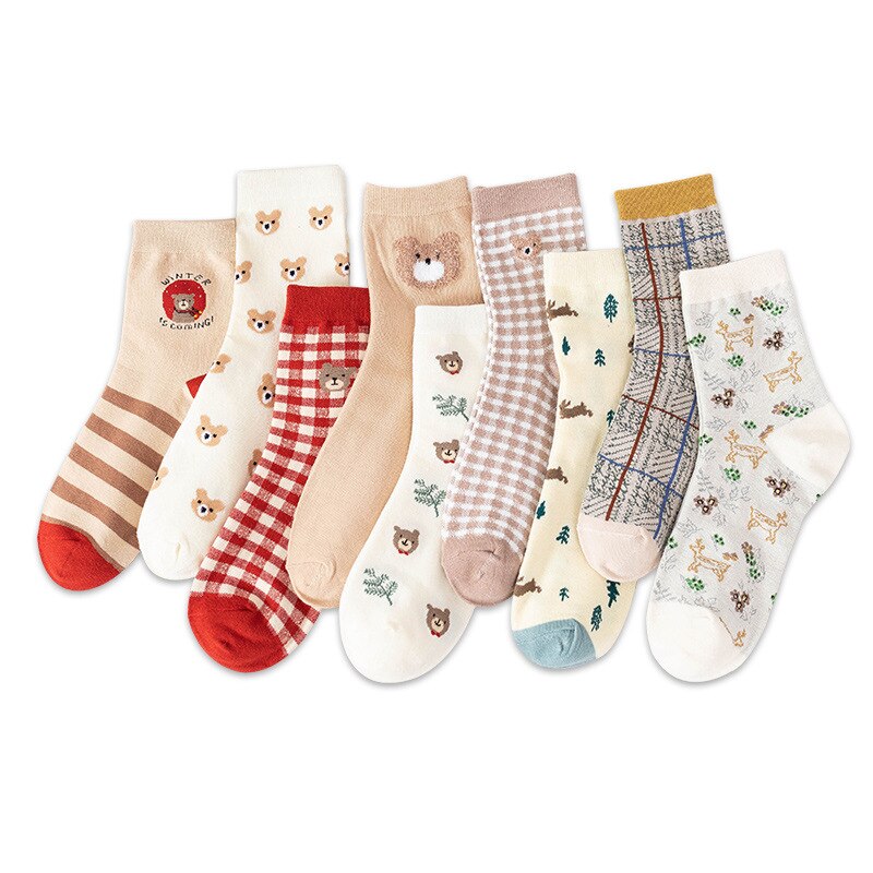 Fluffy Bear Socks