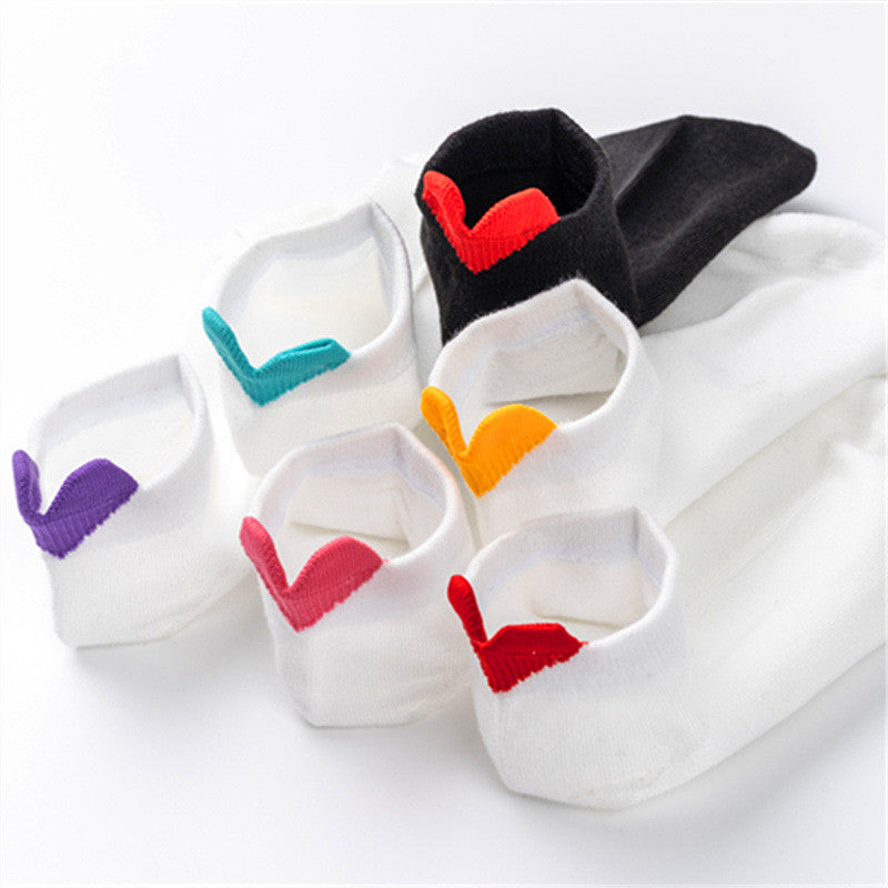 Heart Socks (6 pairs)