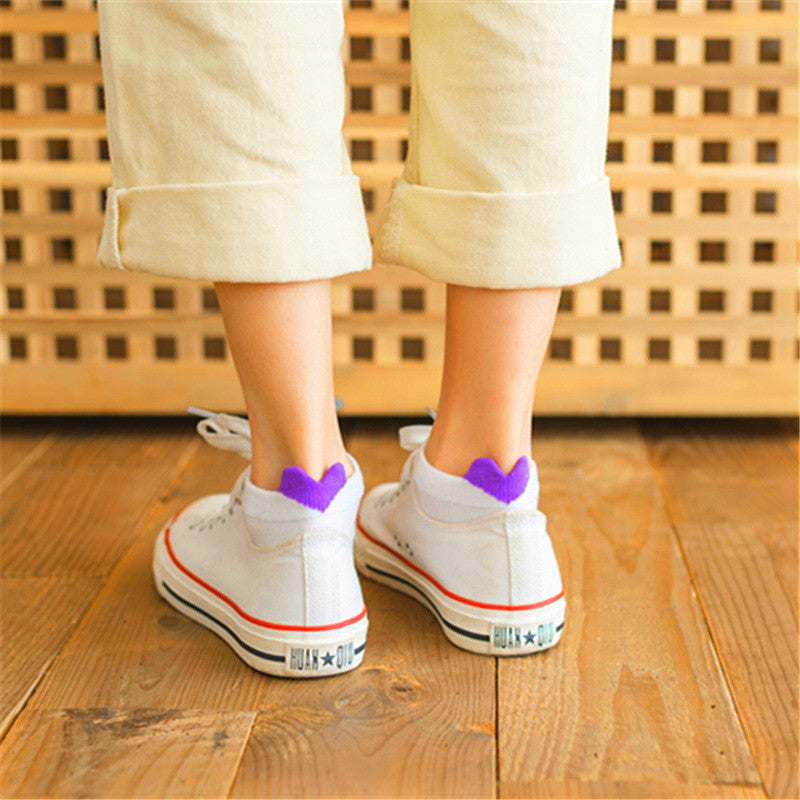 Heart Socks (6 pairs)