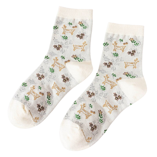 Fluffy Bear Socks