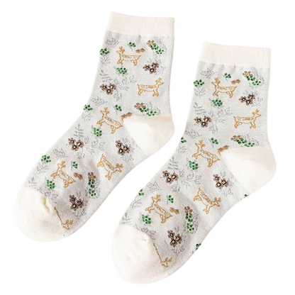 Fluffy Bear Socks
