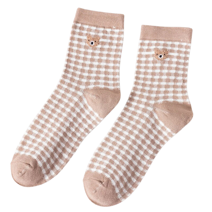 Fluffy Bear Socks