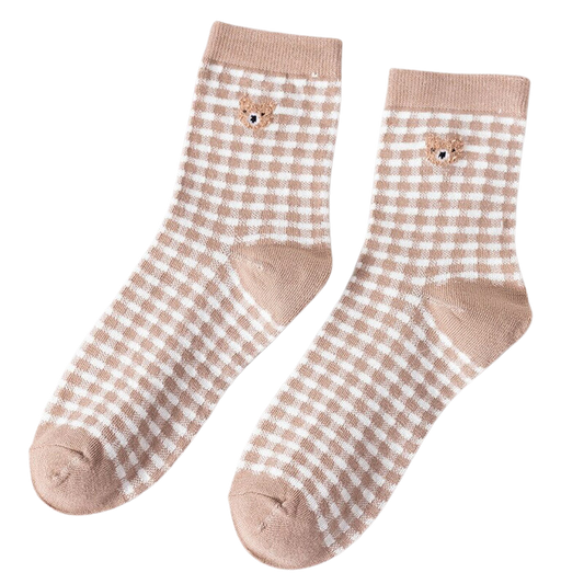 Fluffy Bear Socks