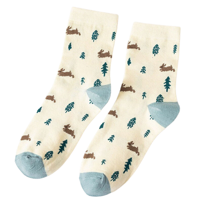 Fluffy Bear Socks