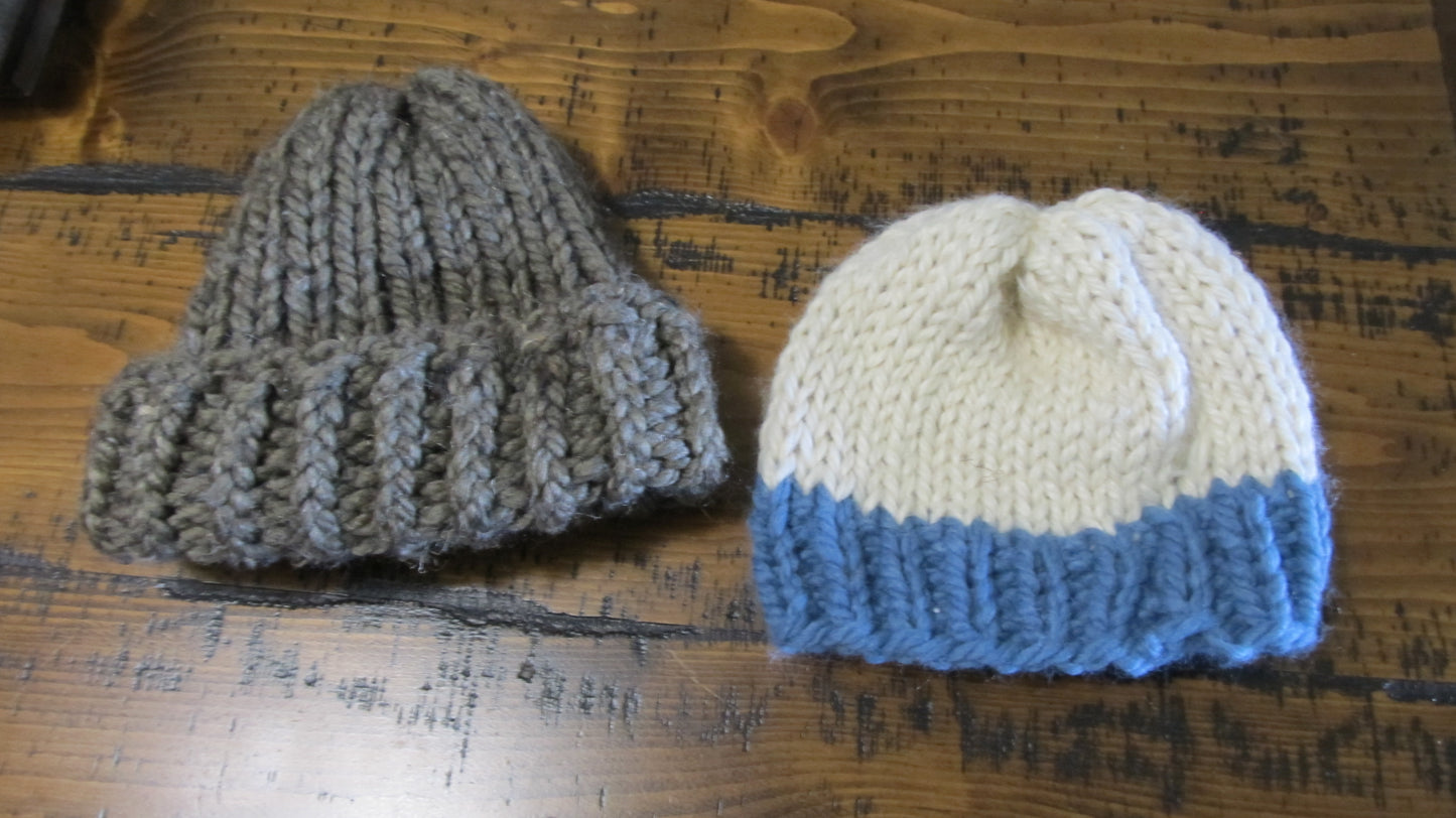 Handmade Beanie Hats from 100% Recycled Material