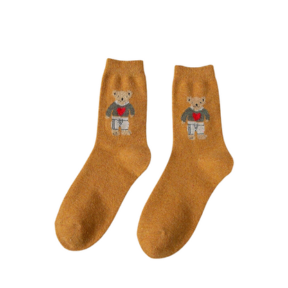 Winter Bear Socks