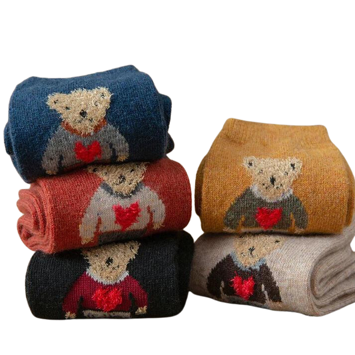 Winter Bear Socks
