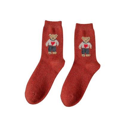 Winter Bear Socks