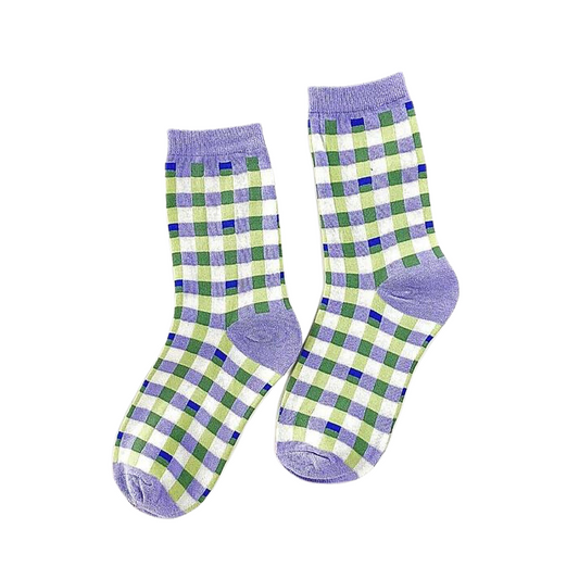 Plaid Socks