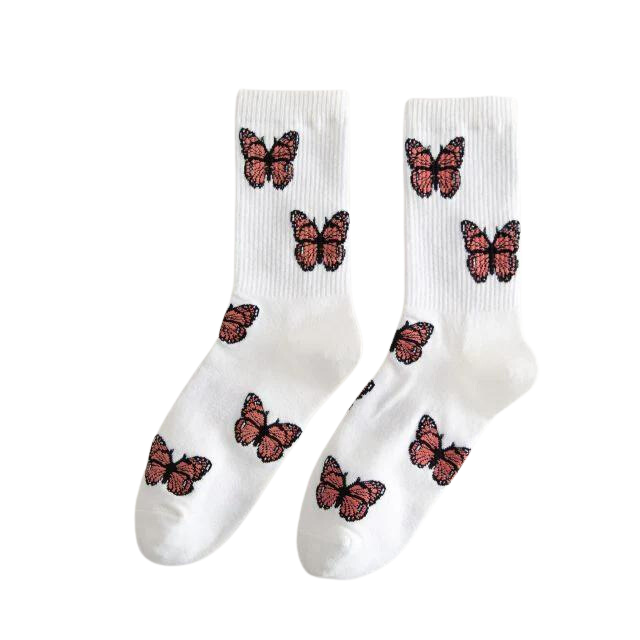 Butterfly Soar Socks