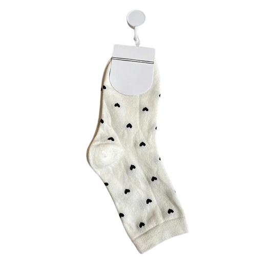 Multi Heart Socks