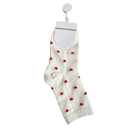 Multi Heart Socks