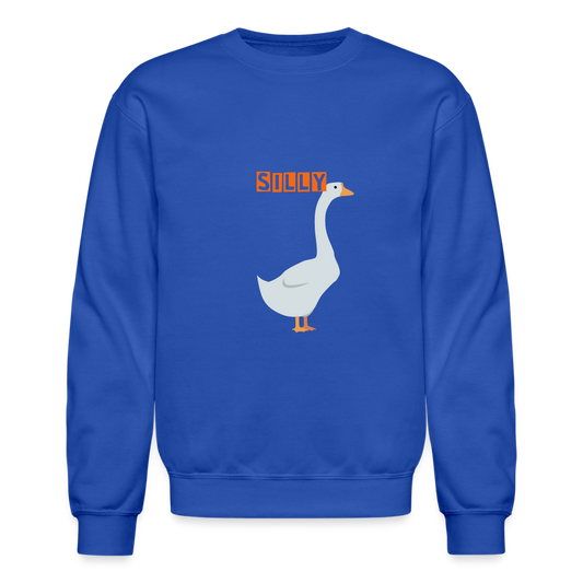 Silly Goose Sweatshirt - royal blue