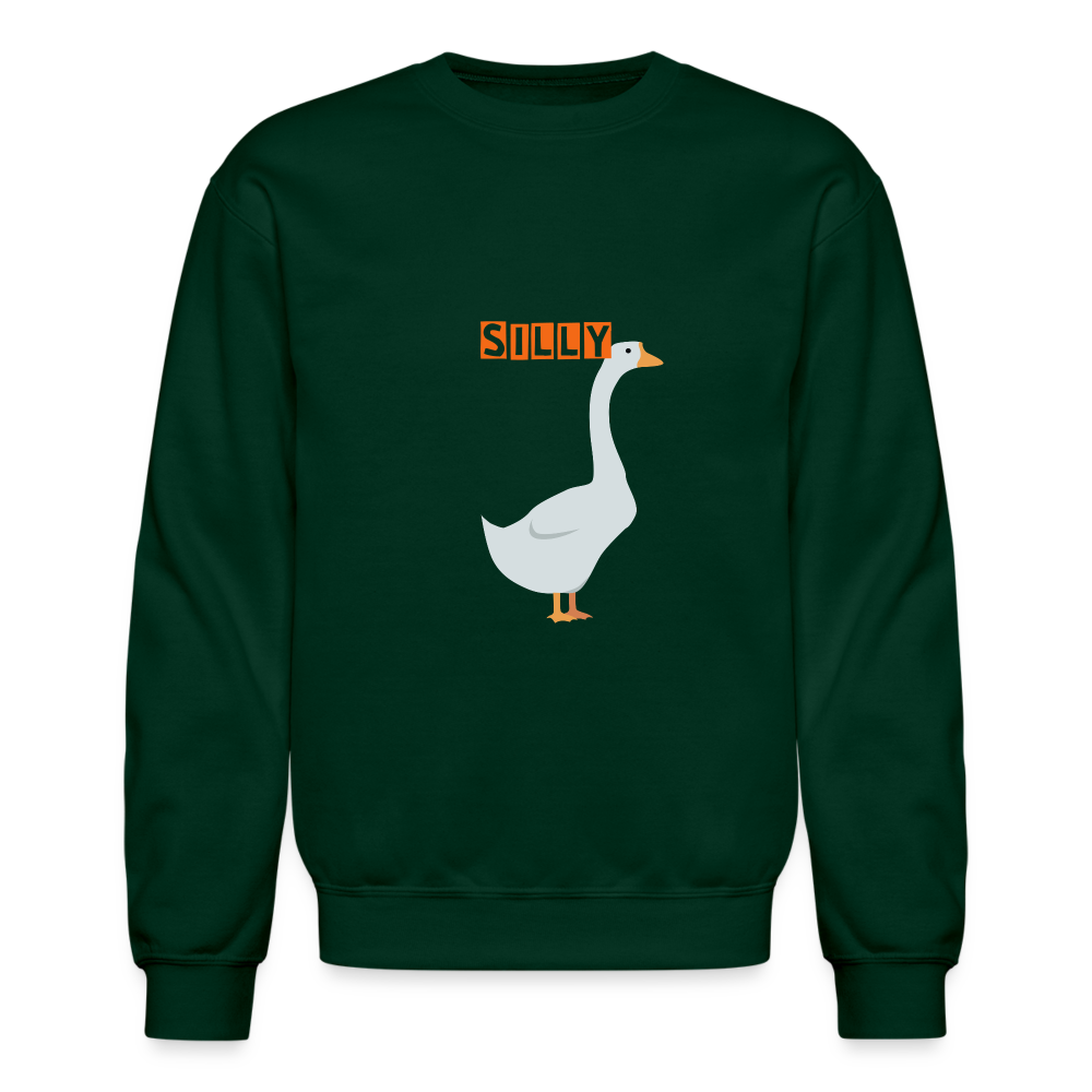 Silly Goose Sweatshirt - forest green