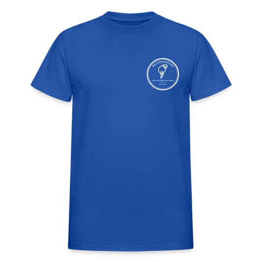 Raccoonsocks Cool Shit Shirt - royal blue