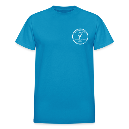 Raccoonsocks Cool Shit Shirt - turquoise