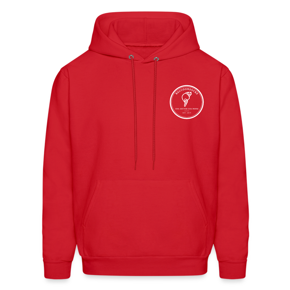 Raccoonsocks Men's Sweatshirt - red