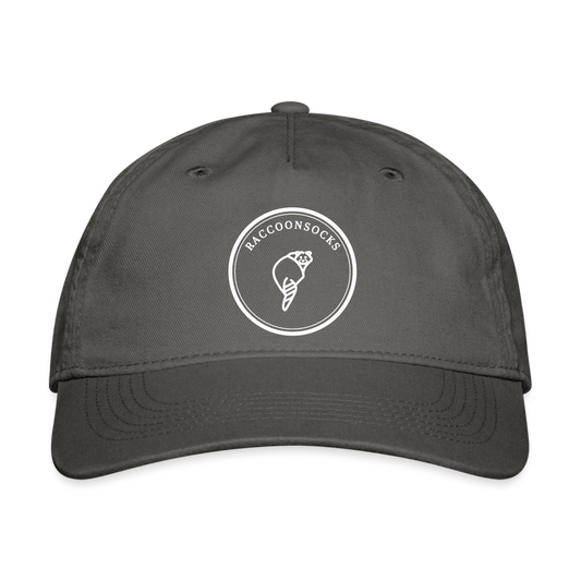 Raccoonsocks Baseball Cap - charcoal